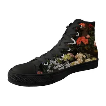 New Drop Shipping Men Shoes High Top Black Canvas Vulcanized Shoes Sea and Nature Painting Art Print For Male Lace Up Sneakers
New Drop Shipping Men Shoes High Top Black Canvas Vulcanized Shoes Sea and Nature Painting Art Print For Male Lace Up Sneakers