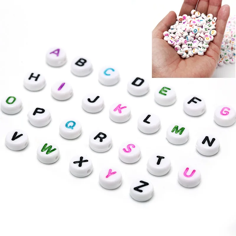 300/500/1000Pcs Alphabet Letter Beads Baby Teether Beads For Personalized Name DIY Teething Necklace
300/500/1000Pcs Alphabet Letter Beads Baby Teether Beads For Personalized Name DIY Teething Necklace