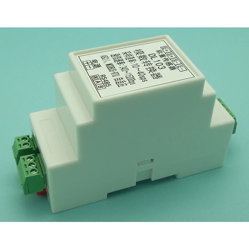 DL103 rail type weighing analog-digital conversion module MODBUS-RTU RS485 RS232
DL103 rail type weighing analog-digital conversion module MODBUS-RTU RS485 RS232