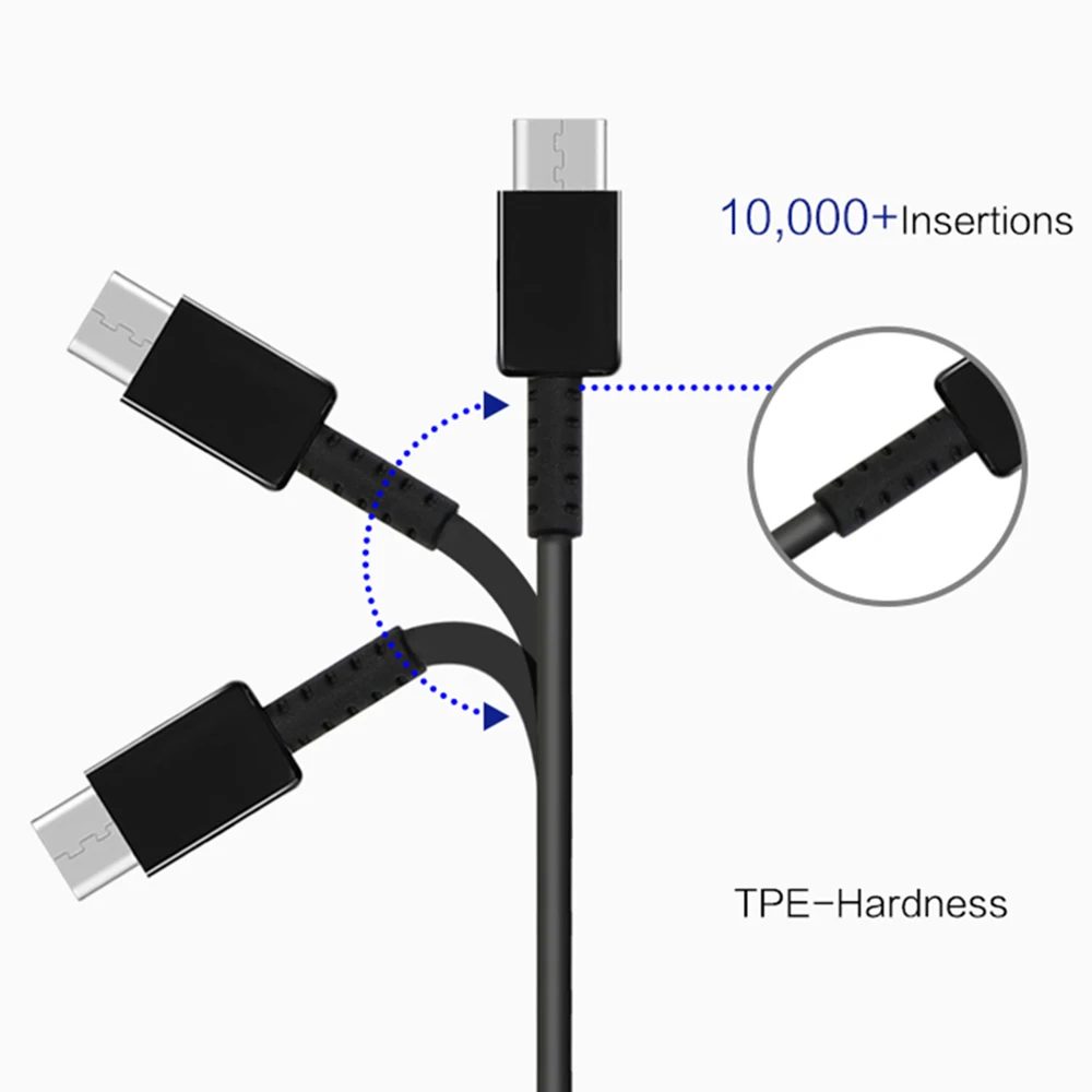 Suitable for Samsung black and white two-color data transmission line C-type USB micro-connect fast charging mobile phone line
Suitable for Samsung black and white two-color data transmission line C-type USB micro-connect fast charging mobile phone line