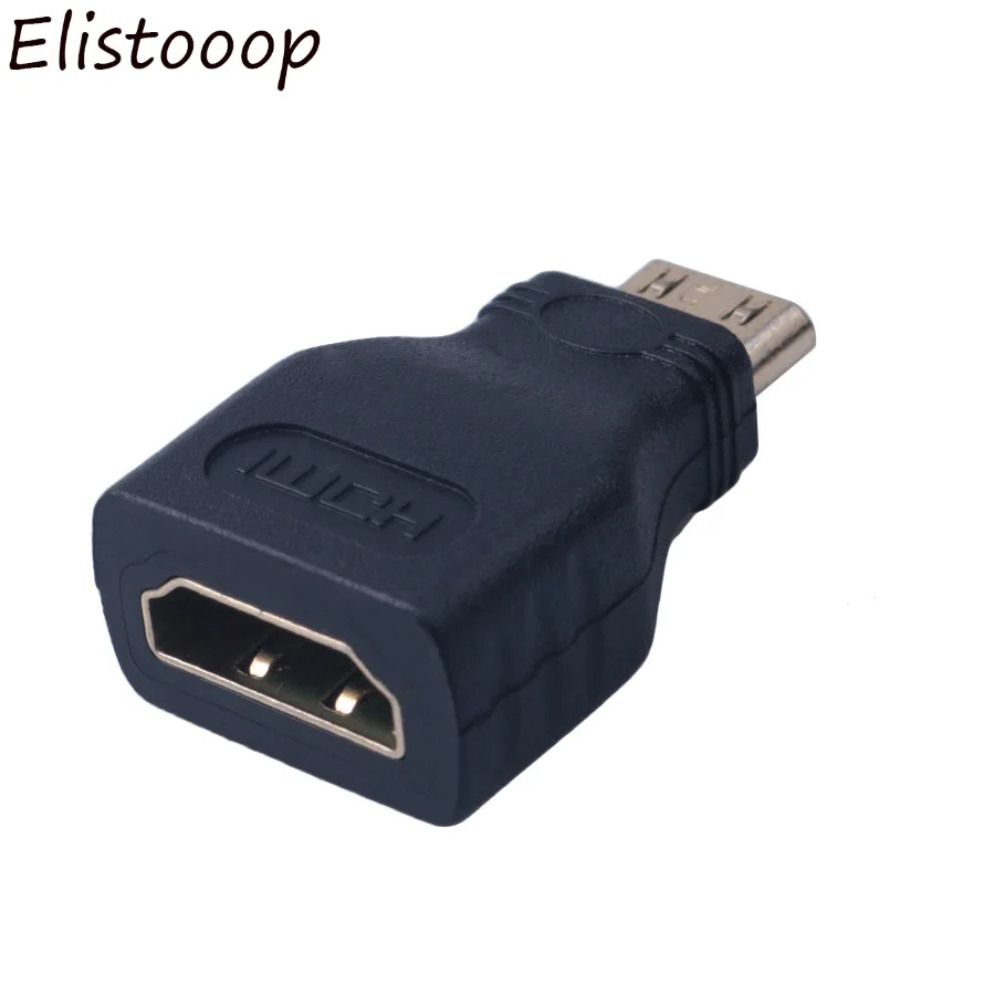 Elistooop 2018 High quality Gold Plated Mini HDMI male to HDMI female Adapter for HDTV 1080p
Elistooop 2018 High quality Gold Plated Mini HDMI male to HDMI female Adapter for HDTV 1080p
