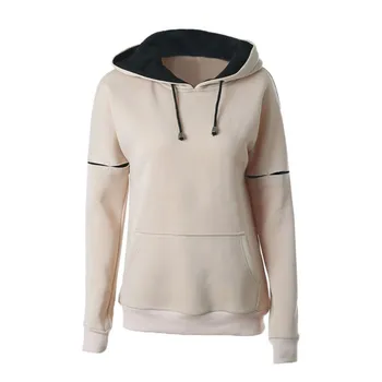 New Fashion Women Shirts Hooded Sweatshirt Long Sleeve Round Neck Pullover Outerwear Solid Colour Cosy Coat 2018
New Fashion Women Shirts Hooded Sweatshirt Long Sleeve Round Neck Pullover Outerwear Solid Colour Cosy Coat 2018