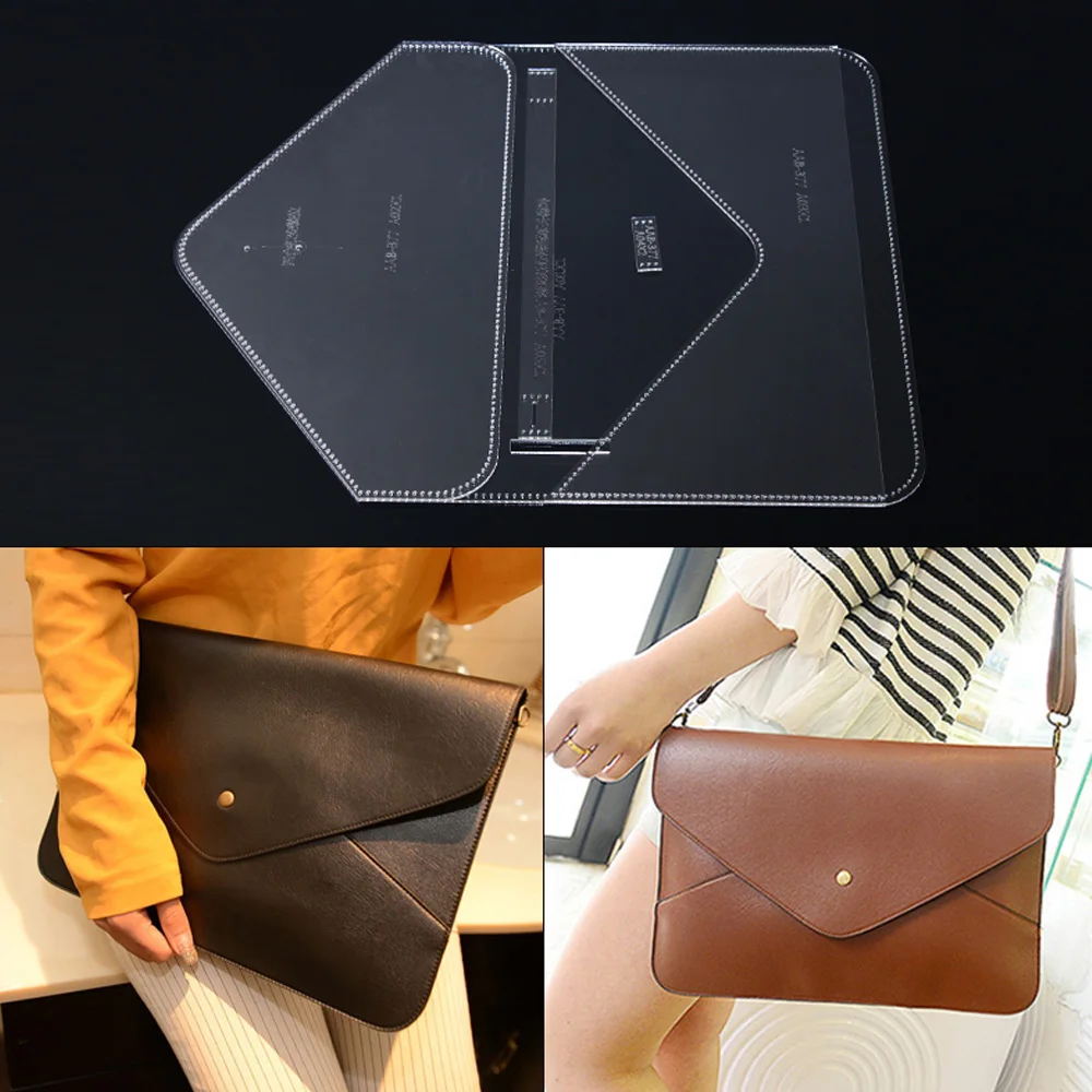 DIY Handmade Leather Goods Leather Wallet Card Package Acrylic Version Drawing Design Template For Leather Tools Access
DIY Handmade Leather Goods Leather Wallet Card Package Acrylic Version Drawing Design Template For Leather Tools Access
