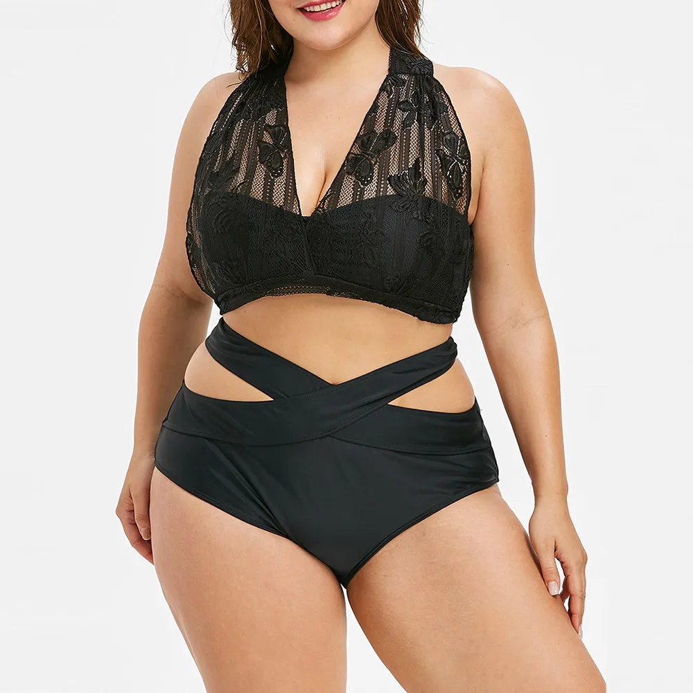Swimsuit female swimsuit fused Women Plus Size Bikini Set Swimwear Push-Up Padded Solid Swimsuit Beachwear
Swimsuit female swimsuit fused Women Plus Size Bikini Set Swimwear Push-Up Padded Solid Swimsuit Beachwear
