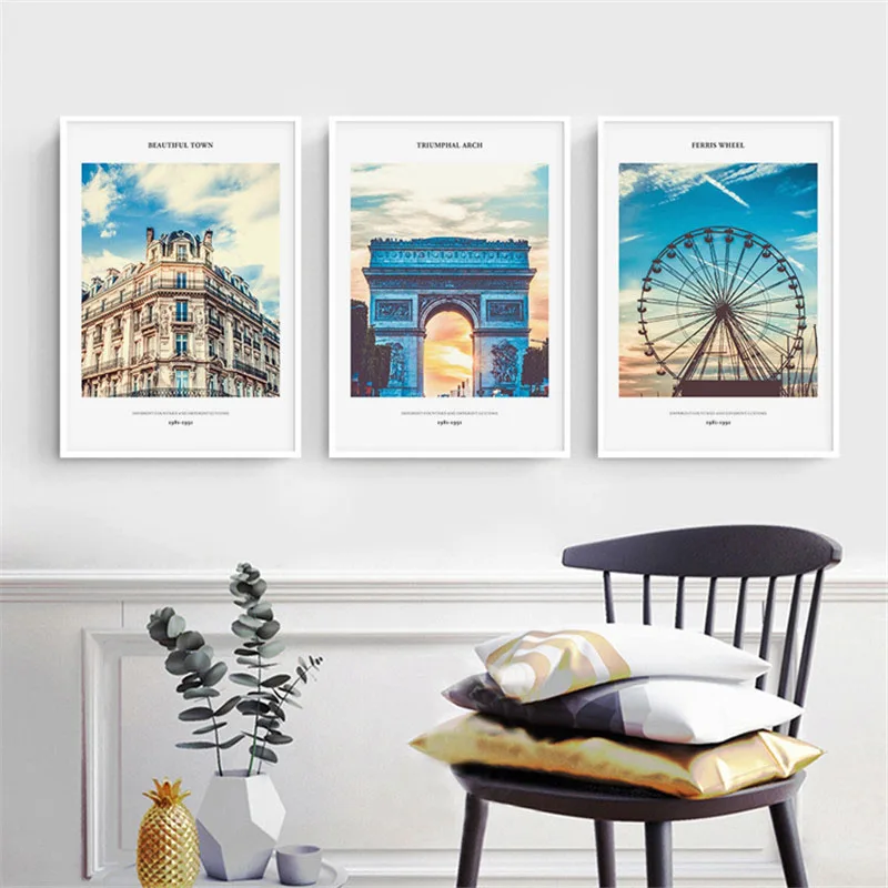 HAOCHU Nordic Canvas Print Painting Modern Signs Building City Landscape Personality Living Room Study Decorations Poster Art
HAOCHU Nordic Canvas Print Painting Modern Signs Building City Landscape Personality Living Room Study Decorations Poster Art