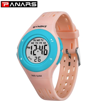 PANARS Fashion Teenage Watch 50M Waterproof Children's Watch Sports Watches Display Student Wrist Watch Digital 2019
PANARS Fashion Teenage Watch 50M Waterproof Children's Watch Sports Watches Display Student Wrist Watch Digital 2019