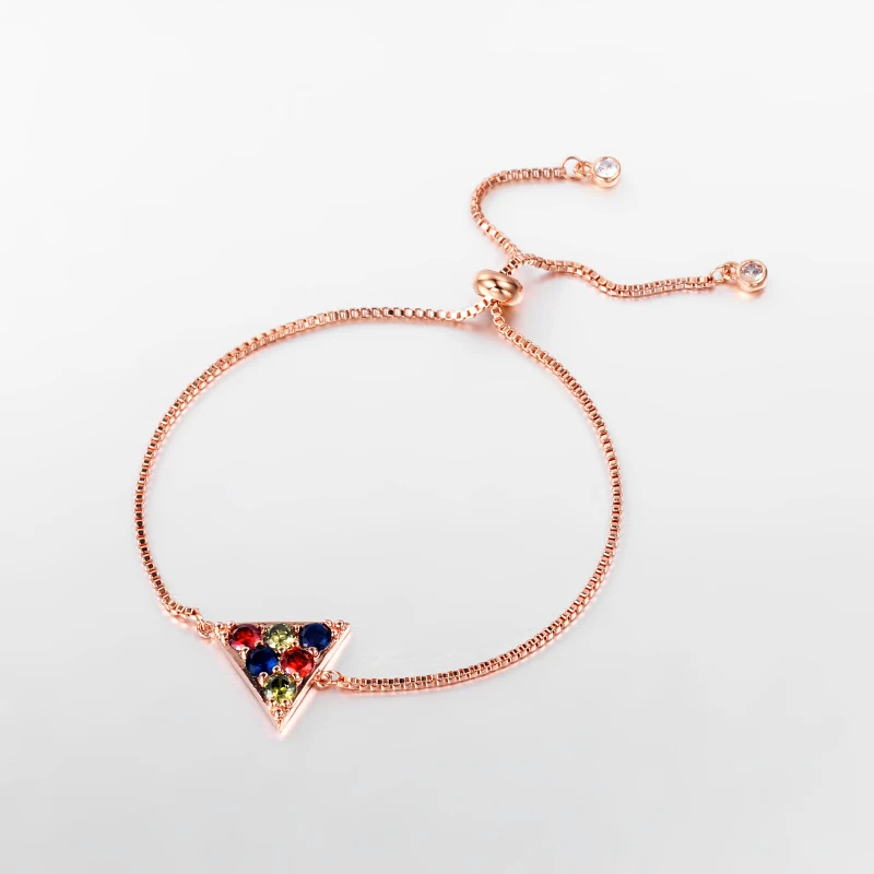WEIMANJINGDIAN Brand New Arrival Red Green Blue Cubic Zirconia Triangle Adjustable Bracelet
WEIMANJINGDIAN Brand New Arrival Red Green Blue Cubic Zirconia Triangle Adjustable Bracelet