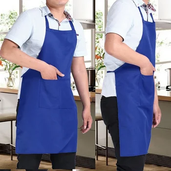 Cooking Apron Men Long Section Unisex Chef Cooking Kitchen Catering Halterneck Apron Bib With Pocket One Size in Medium Fashion
Cooking Apron Men Long Section Unisex Chef Cooking Kitchen Catering Halterneck Apron Bib With Pocket One Size in Medium Fashion