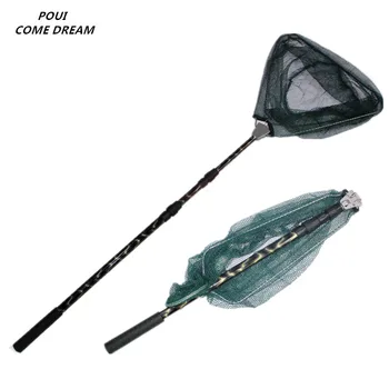 1.8m dip net Triangle folding tuck net telescopic spoon net non-slip handle brail net nylon fishing network Aluminum alloy rod
1.8m dip net Triangle folding tuck net telescopic spoon net non-slip handle brail net nylon fishing network Aluminum alloy rod