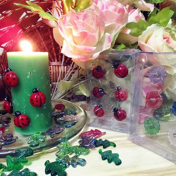 6pcs Custom cute handmade murano glass Ladybug statues ornaments accessories Easter glass Insect animals decorative candle
6pcs Custom cute handmade murano glass Ladybug statues ornaments accessories Easter glass Insect animals decorative candle