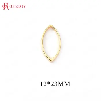 (34662)10PCS 12*23MM 24K Gold Color Brass Horse Eyes Circle Connect Charms Pendants High Quality Jewelry Findings Accessories
(34662)10PCS 12*23MM 24K Gold Color Brass Horse Eyes Circle Connect Charms Pendants High Quality Jewelry Findings Accessories