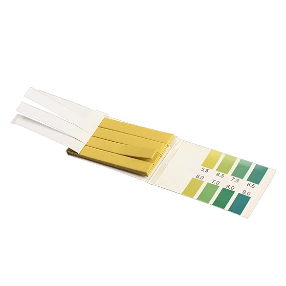 80PCS/Lot Strips PH Range PH Alkaline Test Indicator Papers Lab Supplies 5.5-9.0 --M25
80PCS/Lot Strips PH Range PH Alkaline Test Indicator Papers Lab Supplies 5.5-9.0 --M25