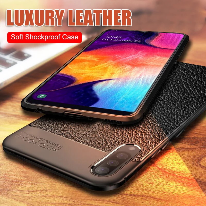 Luxury Soft Shockproof Phone Case On The For Samsung Galaxy A50 A30 A20 A40 A10 M10 M20 M30 A7 A3 A5 2017 A7 2018 PU Case Cover
Luxury Soft Shockproof Phone Case On The For Samsung Galaxy A50 A30 A20 A40 A10 M10 M20 M30 A7 A3 A5 2017 A7 2018 PU Case Cover