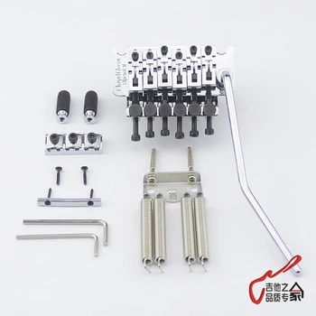 True Guitar Bridge Electric Guitar Bridge Double Shakra Vibrato System Silver Bridge
True Guitar Bridge Electric Guitar Bridge Double Shakra Vibrato System Silver Bridge