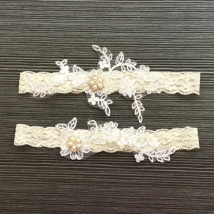 Wedding Garter Rhinestone Embroidery Flower Beading White Sexy Garters for Women/Female/Bride Thigh Ring Bridal Leg Garter
Wedding Garter Rhinestone Embroidery Flower Beading White Sexy Garters for Women/Female/Bride Thigh Ring Bridal Leg Garter