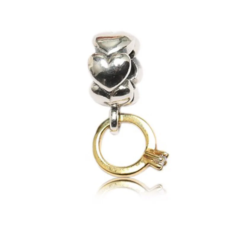 Authentic 925 Sterling Silver Ring Pendants Charm Beads Fit Authentic PAN Bracelets For Jewelry Making Couple Love Gift
Authentic 925 Sterling Silver Ring Pendants Charm Beads Fit Authentic PAN Bracelets For Jewelry Making Couple Love Gift