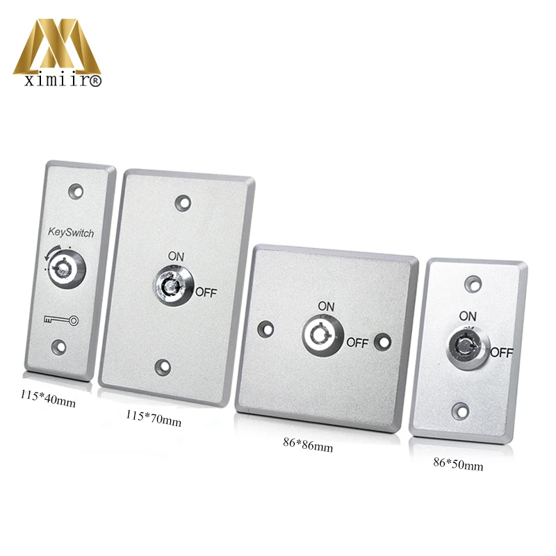 New Products Key Exit Button EK01L high quality door release stainless steel door exit button for access control system
New Products Key Exit Button EK01L high quality door release stainless steel door exit button for access control system