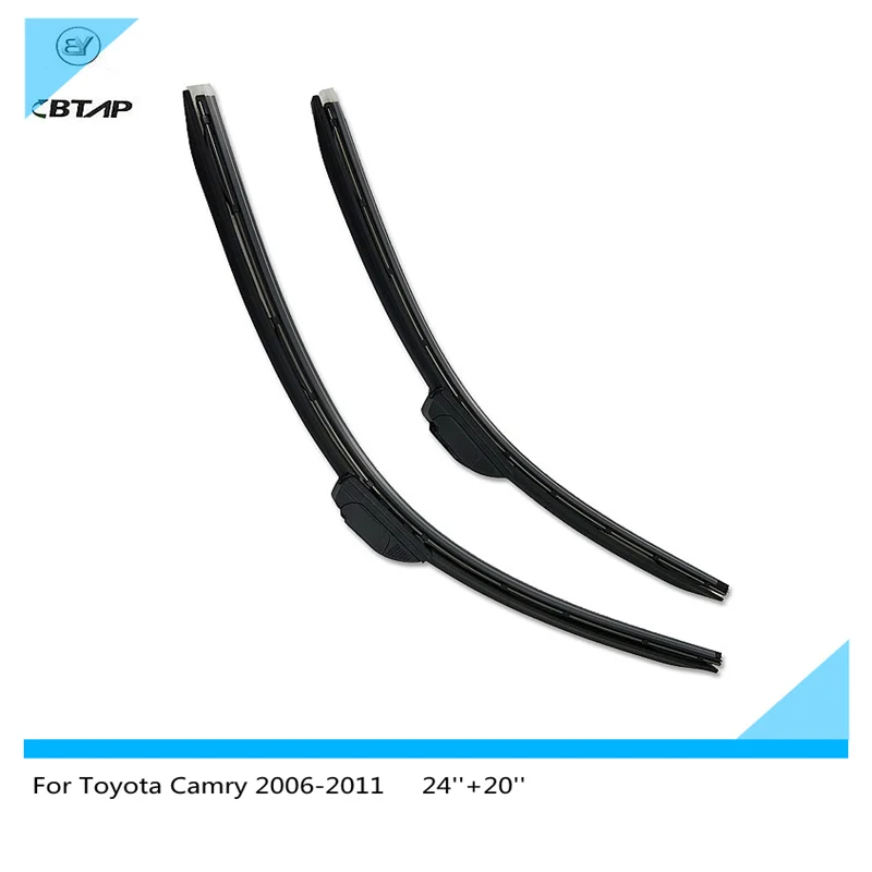 BTAP 24''+22'' For Toyota Camry 2006-2011 Wiper Blades New Combo Silicone Rubber Boneless Windscreen Windshield Wipers
BTAP 24''+22'' For Toyota Camry 2006-2011 Wiper Blades New Combo Silicone Rubber Boneless Windscreen Windshield Wipers