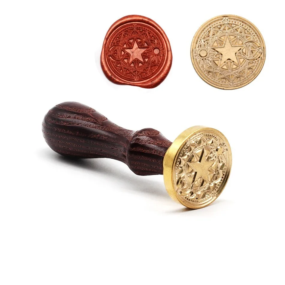 Retro Wood Stamp Magic Array Sealing Wax Antique Stamp with Handle DIY Envelope Card Decoration Wedding Wood Handle Seal
Retro Wood Stamp Magic Array Sealing Wax Antique Stamp with Handle DIY Envelope Card Decoration Wedding Wood Handle Seal