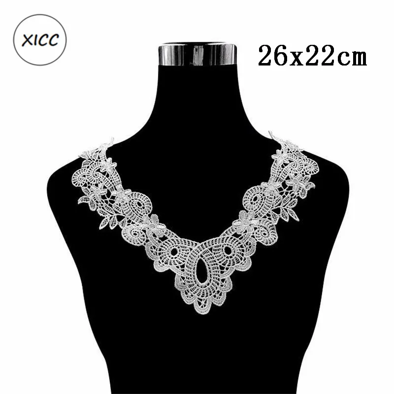 XICC Promotion Cheap Venice Lace Embroidery Hollow Out Flower Brooch Polyester Lace Sewing Applique Neckline Collar For Clothes
XICC Promotion Cheap Venice Lace Embroidery Hollow Out Flower Brooch Polyester Lace Sewing Applique Neckline Collar For Clothes