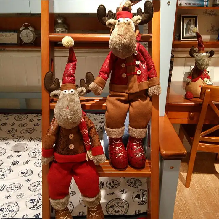 2017 High quality 70cm Large Creative Christmas ELK Deer Christmas Dolls Christmas decoration Christmas gifts
2017 High quality 70cm Large Creative Christmas ELK Deer Christmas Dolls Christmas decoration Christmas gifts