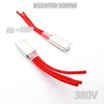 10PCS 3000W Thermal protector for three-phase motor KSD9700 80~150 Degrees Temperature control switch/Temperature switch 380V
10PCS 3000W Thermal protector for three-phase motor KSD9700 80~150 Degrees Temperature control switch/Temperature switch 380V