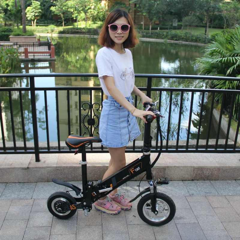 Perfect Folding Electric Bike Electric Bicycle Blectric New Type Of Mini Adult Motorcycles Lithium Battery Car Factory Outlets 16