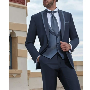 Costume Homme Mariage 2020 Mens Suits for Wedding Slim Fit Mens Tuxedo 3 Piece Formal Suit Grooms Suits for Man
Costume Homme Mariage 2020 Mens Suits for Wedding Slim Fit Mens Tuxedo 3 Piece Formal Suit Grooms Suits for Man