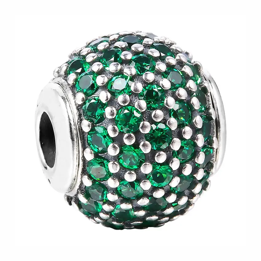 Top Quality 925 Sterling Silver Bead Charm Prosperity With Green Cubic Zirconia Bead Fit Pandora ESSENCE Bracelet Diy Jewelry
Top Quality 925 Sterling Silver Bead Charm Prosperity With Green Cubic Zirconia Bead Fit Pandora ESSENCE Bracelet Diy Jewelry
