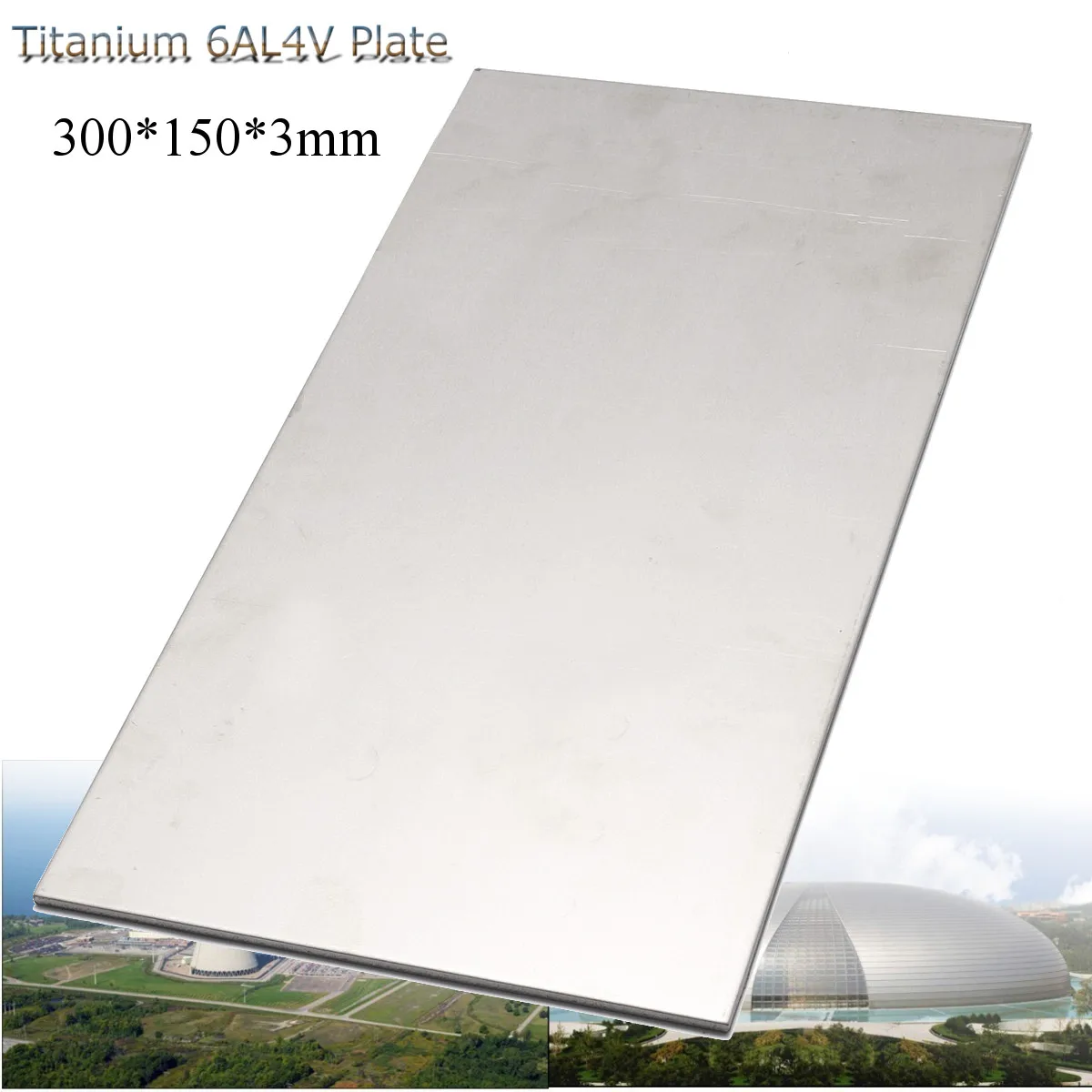 300X150X3mm Thick Titanium 6al-4v Sheet Grade Plate Titanium Metal Sheet Plate Silver Metalwoking Craft Titanium new
300X150X3mm Thick Titanium 6al-4v Sheet Grade Plate Titanium Metal Sheet Plate Silver Metalwoking Craft Titanium new