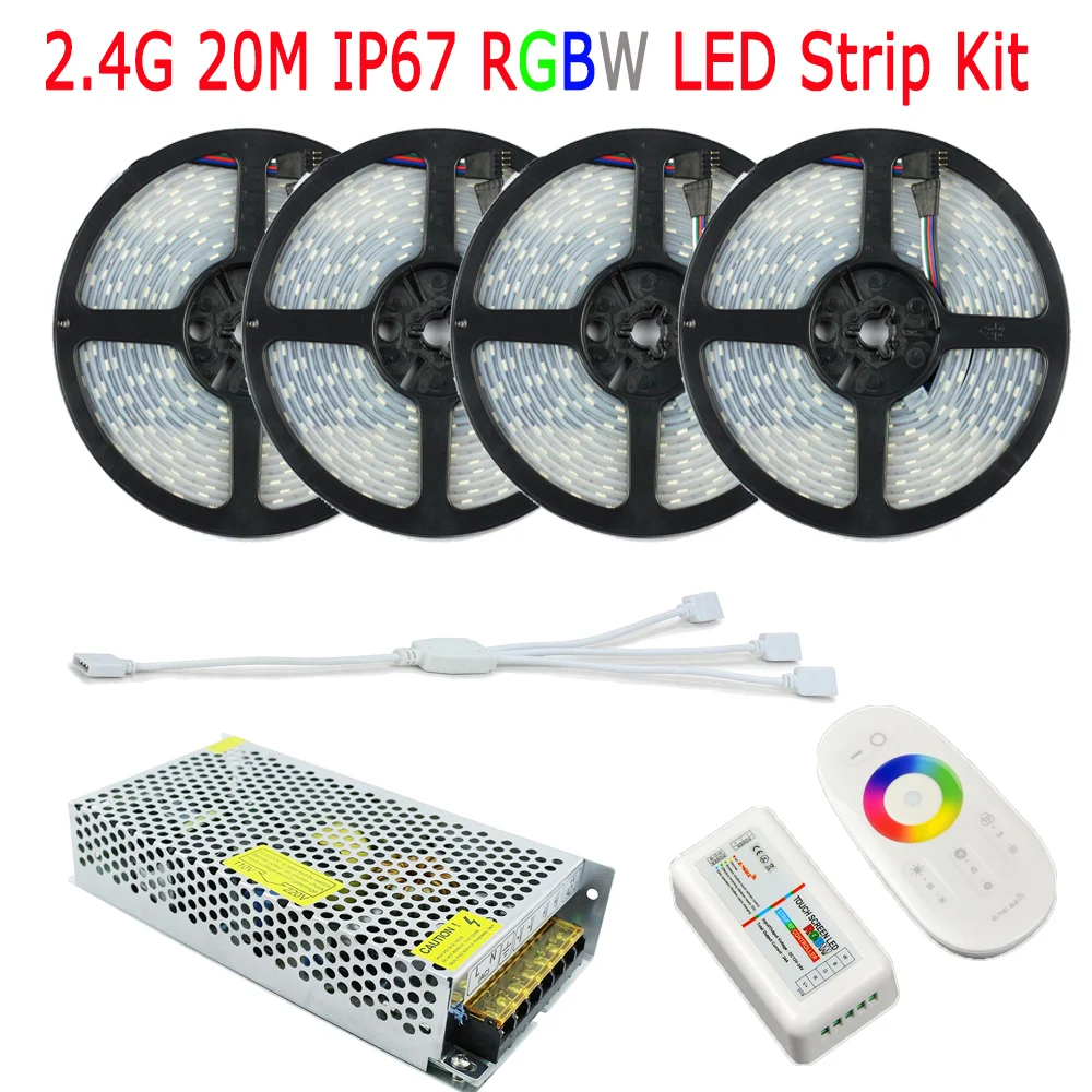 20M 15M 10M 5050 RGBW/RGBWW IP65 Waterproof LED Strip Diode Tape 2.4G RGBW RF Remote Controller DC12V 10A 15A Power Supply
20M 15M 10M 5050 RGBW/RGBWW IP65 Waterproof LED Strip Diode Tape 2.4G RGBW RF Remote Controller DC12V 10A 15A Power Supply