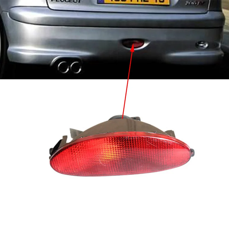 Peugeot 206 Rear bumper light