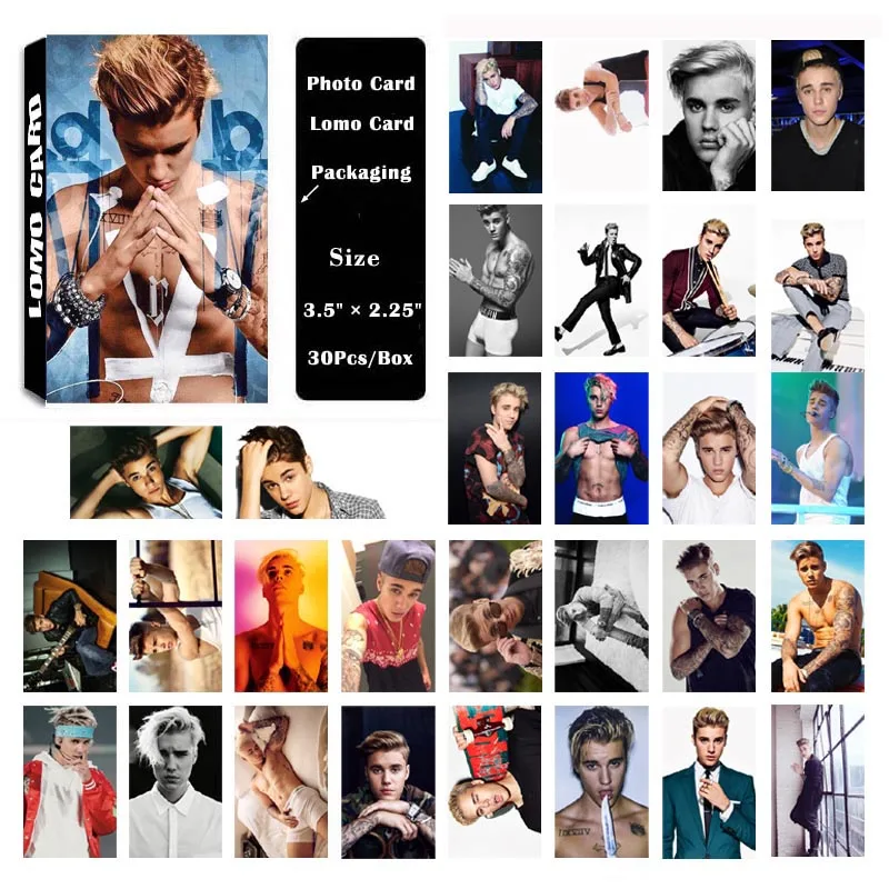 YANZIXG Justin Bieber Self Made Paper Lomo Card Photo Card Poster HD Photocard Fans Gift Collection
YANZIXG Justin Bieber Self Made Paper Lomo Card Photo Card Poster HD Photocard Fans Gift Collection