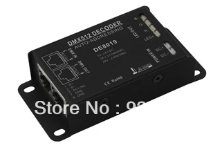 Free Shipping DMX RGB controller & LED Driver 3 Channels DC12-24V Constant Voltage Single CH Output PWM <3A Model: DE8019
Free Shipping DMX RGB controller & LED Driver 3 Channels DC12-24V Constant Voltage Single CH Output PWM <3A Model: DE8019