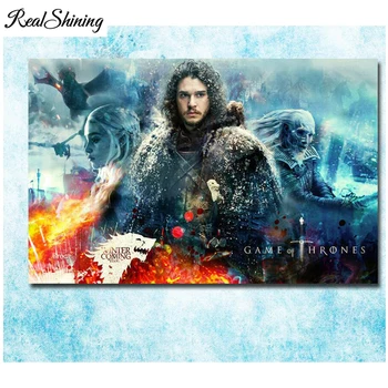 REALSHINING 3D Diy Square Diamond Embroidery Game Of Thrones Cross Stitch Resin Full Diamond Painting 5d Big size Decor FS1624
REALSHINING 3D Diy Square Diamond Embroidery Game Of Thrones Cross Stitch Resin Full Diamond Painting 5d Big size Decor FS1624