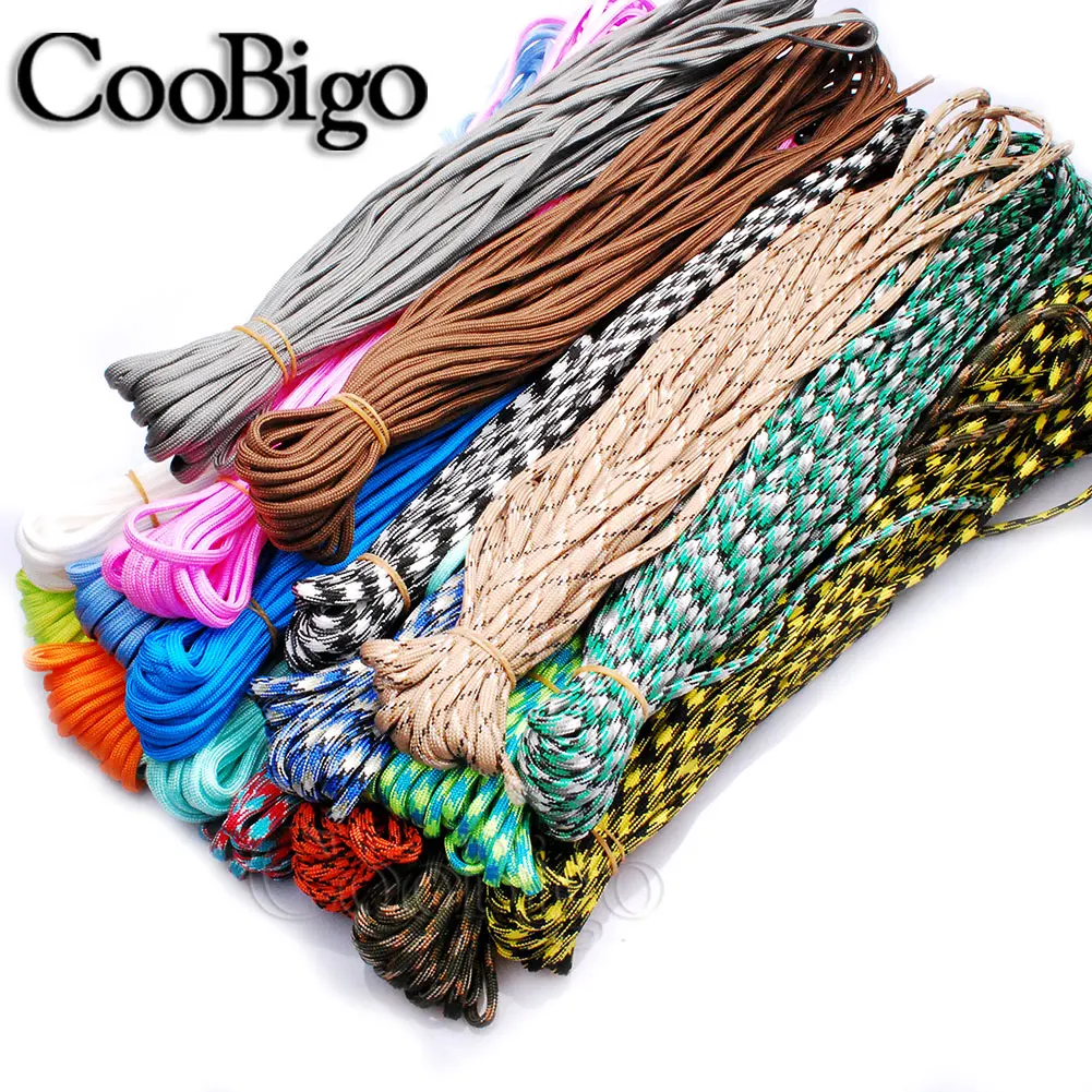 50FT Parachute 550 Cord Rope Mil Spec Type III 7 Core Strand Paracord Bracelet Climb Camp Buckle Bracelet 54 Colors Pick #S0021
50FT Parachute 550 Cord Rope Mil Spec Type III 7 Core Strand Paracord Bracelet Climb Camp Buckle Bracelet 54 Colors Pick #S0021