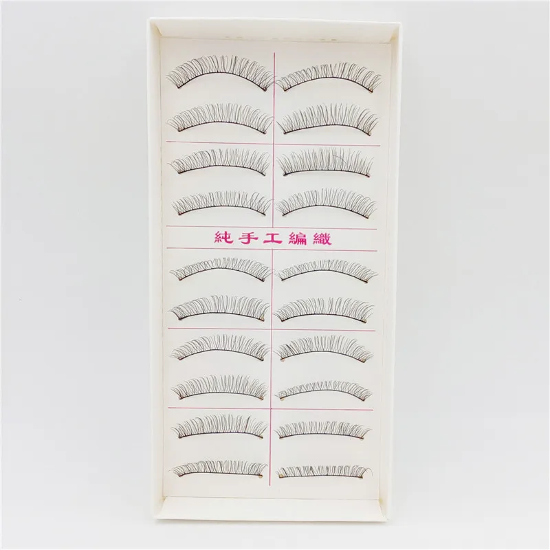 10 Pairs/set Handmade Crisscross Fiber Fake Eye False Eyelashes Makeup Tools Fashion Eyelash Set
10 Pairs/set Handmade Crisscross Fiber Fake Eye False Eyelashes Makeup Tools Fashion Eyelash Set