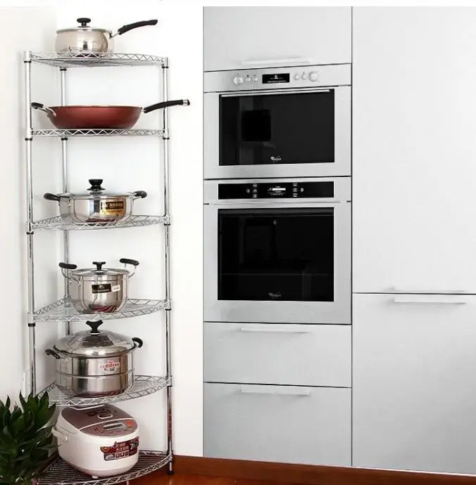 Pot rack kitchen racks. Corner multilayer POTS with a landing tripod. Fan-shaped container rack.08
Pot rack kitchen racks. Corner multilayer POTS with a landing tripod. Fan-shaped container rack.08