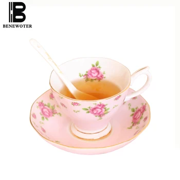 180ml Creative Pastoral Flower Painted Ceramic Bone China Coffee Cup with Saucer Kit | Water Milk Tea Cup Drinkware with Spoon
180ml Creative Pastoral Flower Painted Ceramic Bone China Coffee Cup with Saucer Kit | Water Milk Tea Cup Drinkware with Spoon