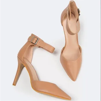 2019 Gegerous Shallow Office Lady Pumps Elegant Buckle Cross Thin Heels Stilettos Shoes Women High Heels Dress Shoes Big Size 43
2019 Gegerous Shallow Office Lady Pumps Elegant Buckle Cross Thin Heels Stilettos Shoes Women High Heels Dress Shoes Big Size 43