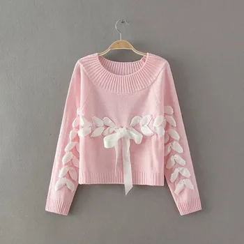 Winter Sweater Women Turtleneck Knitted Sweater Sweet Pink Bowknot Pullover Warm Thicken Long sleeve Knitted Pullover Sweater
Winter Sweater Women Turtleneck Knitted Sweater Sweet Pink Bowknot Pullover Warm Thicken Long sleeve Knitted Pullover Sweater