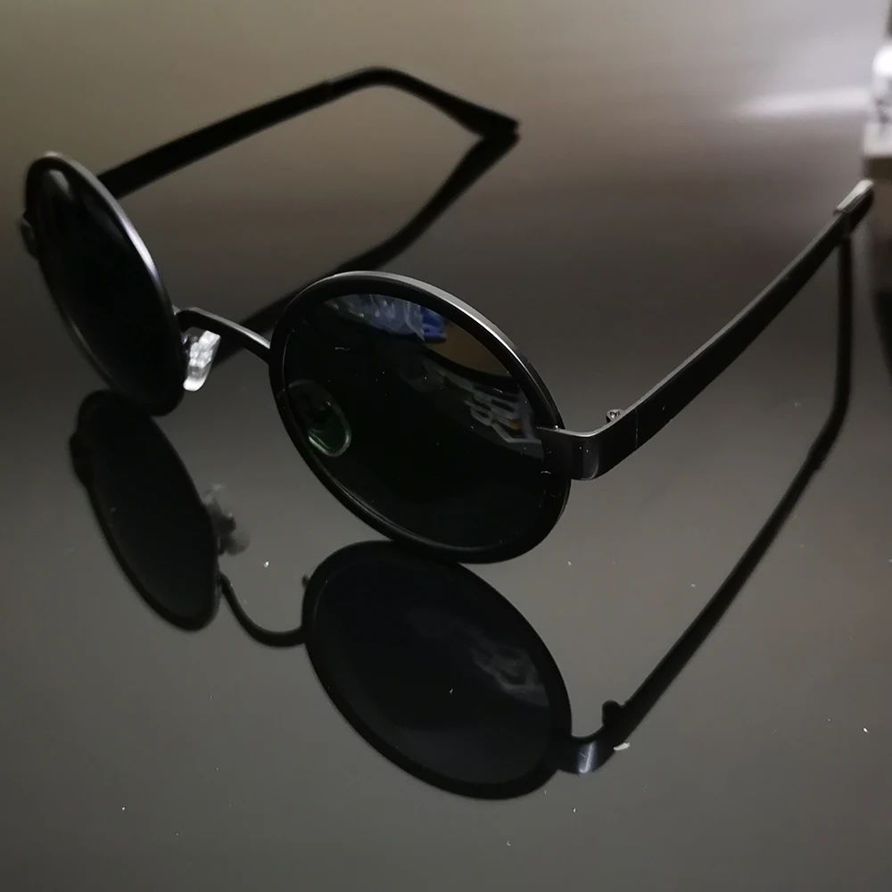 Retro Round Men Women Black Polarized Sunglasses Polarized Sun Glasses Custom Made Myopia Minus Prescription Lens -1 To -6
Retro Round Men Women Black Polarized Sunglasses Polarized Sun Glasses Custom Made Myopia Minus Prescription Lens -1 To -6