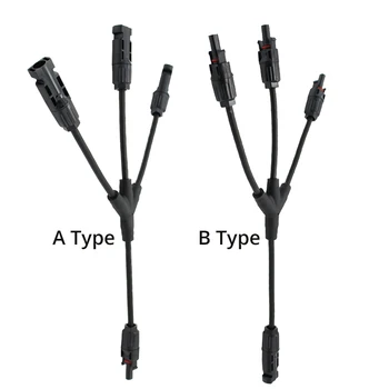 Blusunsolar 3 To 1 Solar Y Branch Connector With 4mm2 Solar Cable TUV Approved For Solar Pv System
Blusunsolar 3 To 1 Solar Y Branch Connector With 4mm2 Solar Cable TUV Approved For Solar Pv System