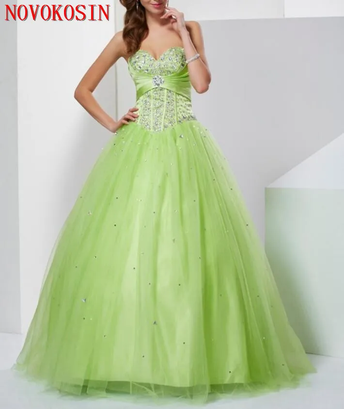 2019 Princess Ball Gown Quinceanera Dresses Prom Dress Appliqued Lace Sweetheart Pageant Party Gowns Formal Dresses Corset Back
2019 Princess Ball Gown Quinceanera Dresses Prom Dress Appliqued Lace Sweetheart Pageant Party Gowns Formal Dresses Corset Back