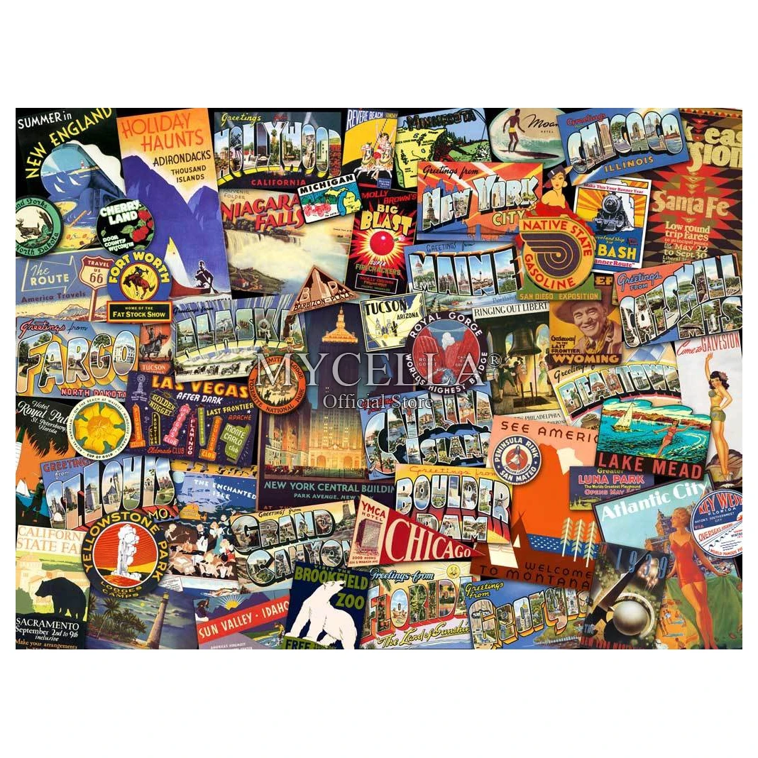 Road Trip 5D DIY Diamond Painting Cross Stitch Diamond Embroidery City & Place Americana Mosaic Full Home Decor Paintings Crafts
Road Trip 5D DIY Diamond Painting Cross Stitch Diamond Embroidery City & Place Americana Mosaic Full Home Decor Paintings Crafts