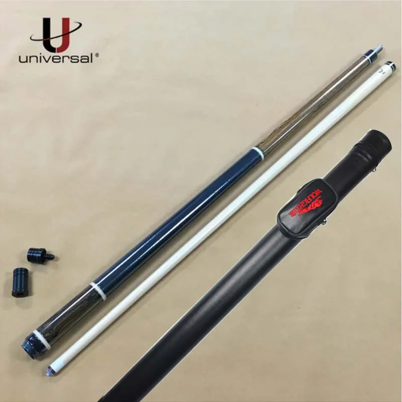 Universal Brand Pool Cue Billiard Stick 12.75mm Tip with WOLFIGHTER Pool Cue Case UN114-10
Universal Brand Pool Cue Billiard Stick 12.75mm Tip with WOLFIGHTER Pool Cue Case UN114-10