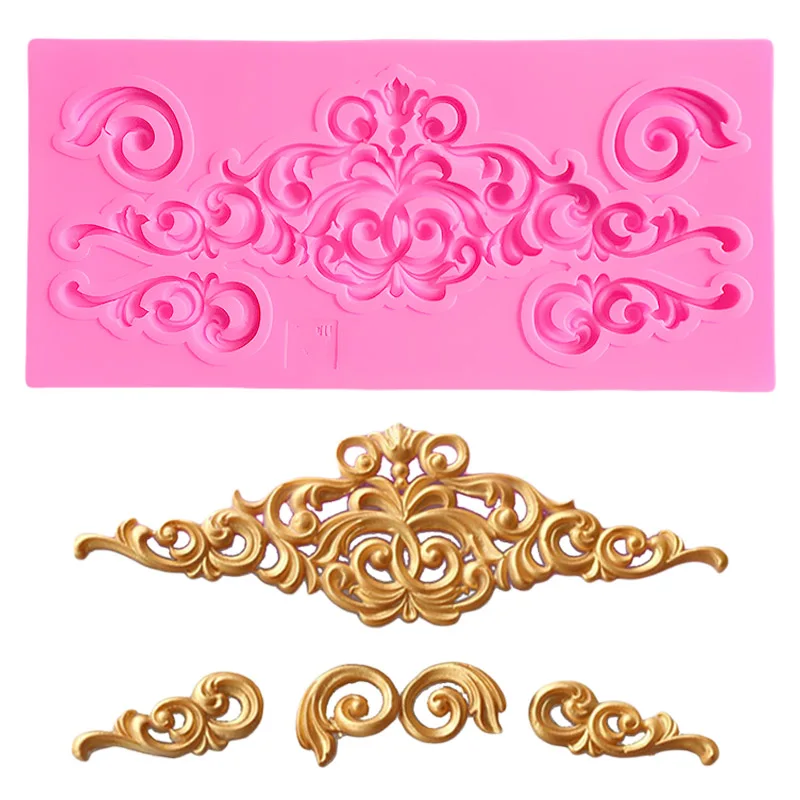 Vintage Embossed Border Silicone Soap Mold Muffin Decorations For Cakes Chocolate Mould Silicone Lace Mat Baking Tools For Cakes
Vintage Embossed Border Silicone Soap Mold Muffin Decorations For Cakes Chocolate Mould Silicone Lace Mat Baking Tools For Cakes