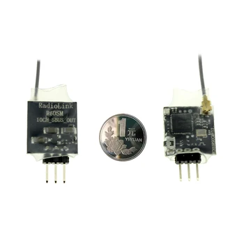 Radiolink R6DSM 2.4G 10 channels Receiver 2016 Newest for Radiolink Transmitters AT9 AT9S AT10 AT10II
Radiolink R6DSM 2.4G 10 channels Receiver 2016 Newest for Radiolink Transmitters AT9 AT9S AT10 AT10II