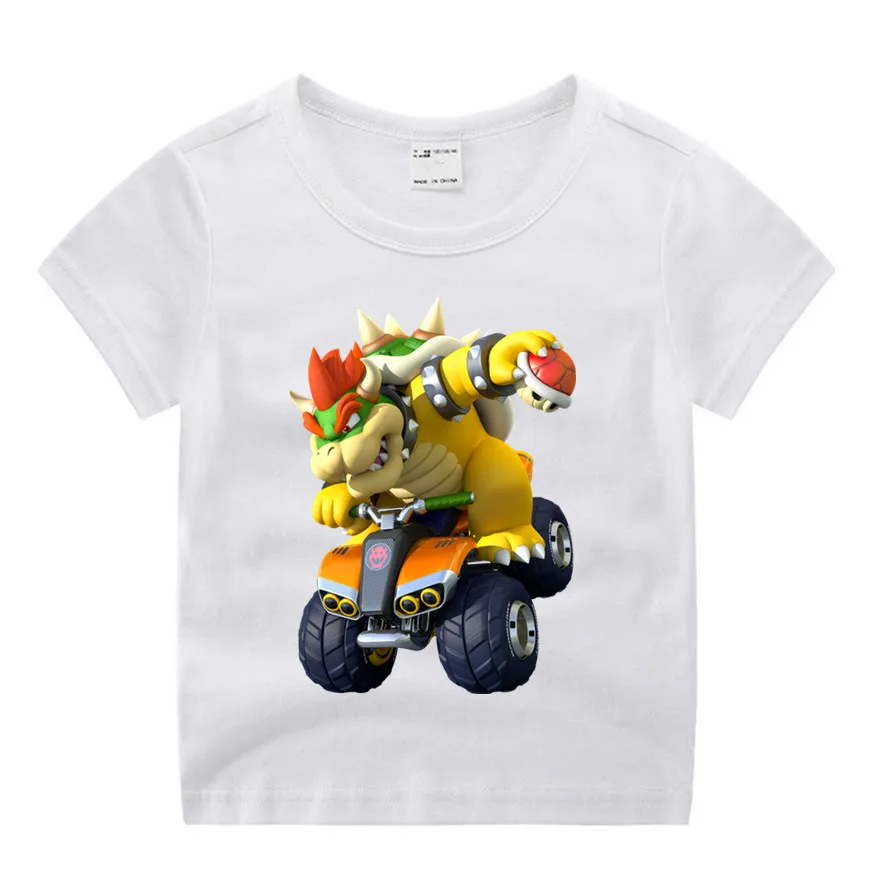Baby Boy Girl Mario Bowser Family Print Clothes Children Funny T-shirt Round Neck Cotton Children Summer Top
Baby Boy Girl Mario Bowser Family Print Clothes Children Funny T-shirt Round Neck Cotton Children Summer Top