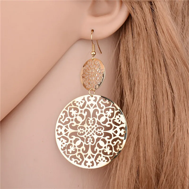 2019 Big Circle Earrings Female Temperament Personality Wild Circle Ring Pendant Earrings New Exaggerated Long Paragraph
2019 Big Circle Earrings Female Temperament Personality Wild Circle Ring Pendant Earrings New Exaggerated Long Paragraph